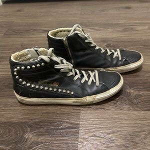 Golden Goose High Top Stud Sneakers